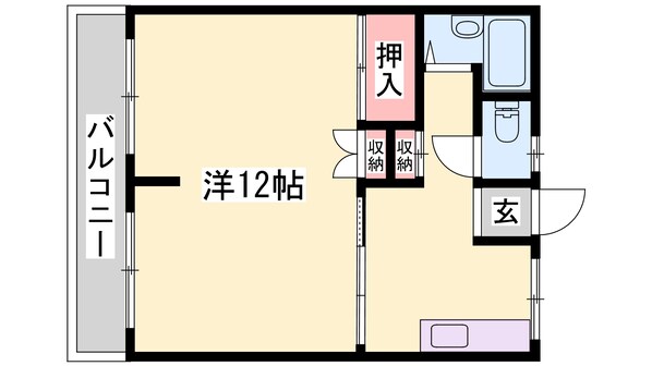 コーポ武本の物件間取画像